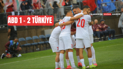 Ay yıldızlılar hazırlık maçında Amerika Birleşik Devletleri’ni (ABD) 2-1 mağlup