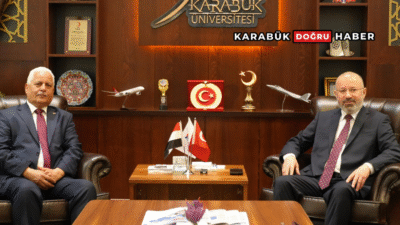 Karabük Üniversitesi (KBÜ), uluslararası ilişkiler kapsamında önemli bir diplomatik temasa