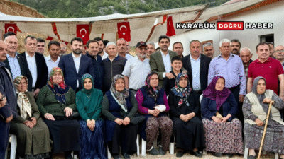 AK Parti Karabük teşkilatları saha çalışmaları kapsamında, en son Eflani