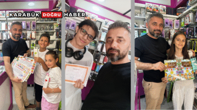 Karabük İstasyon Caddesi’nde telefon aksesuarları satışı yapan Mevlüt Başdemir, karne