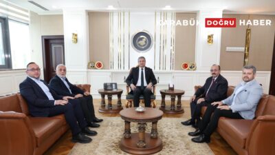 Vali Mustafa Yavuz, Karabük Esnaf ve Sanatkârlar Odaları Birliği Başkanı