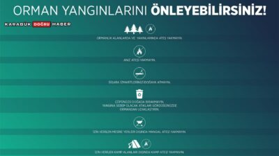 Karabük Belediye Başkanı Özkan Çetinkaya, yaz aylarında artan sıcaklıklarla birlikte