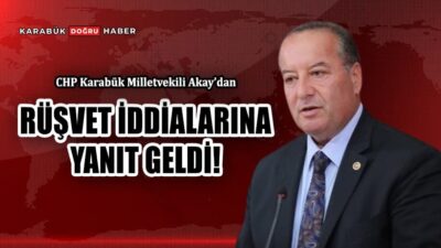 Karabük doğru haber olarak gündeme getirdiğimiz rüşvet olayı ile ilgili