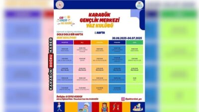 Gençlik ve Spor Bakanlığı tarafından düzenlenen GSB Gençlik Yaz Kulübü,