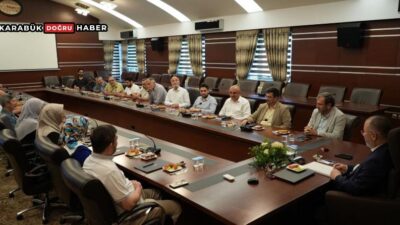 Rektör Prof. Dr. Fatih Kırışık, sivil toplum kuruluşlarıyla bir araya