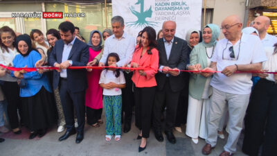 Karabük’te Karabük Kadın Birlik, Dayanışma ve Yardımlaşma Derneği’nin(KADINBİR) açılışı gerçekleşti.
