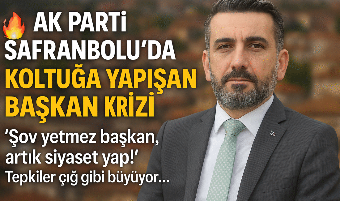 Safranbolu’da AK Parti teşkilatı adeta kaynıyor! İlçe Başkanı Yasin Aydın,