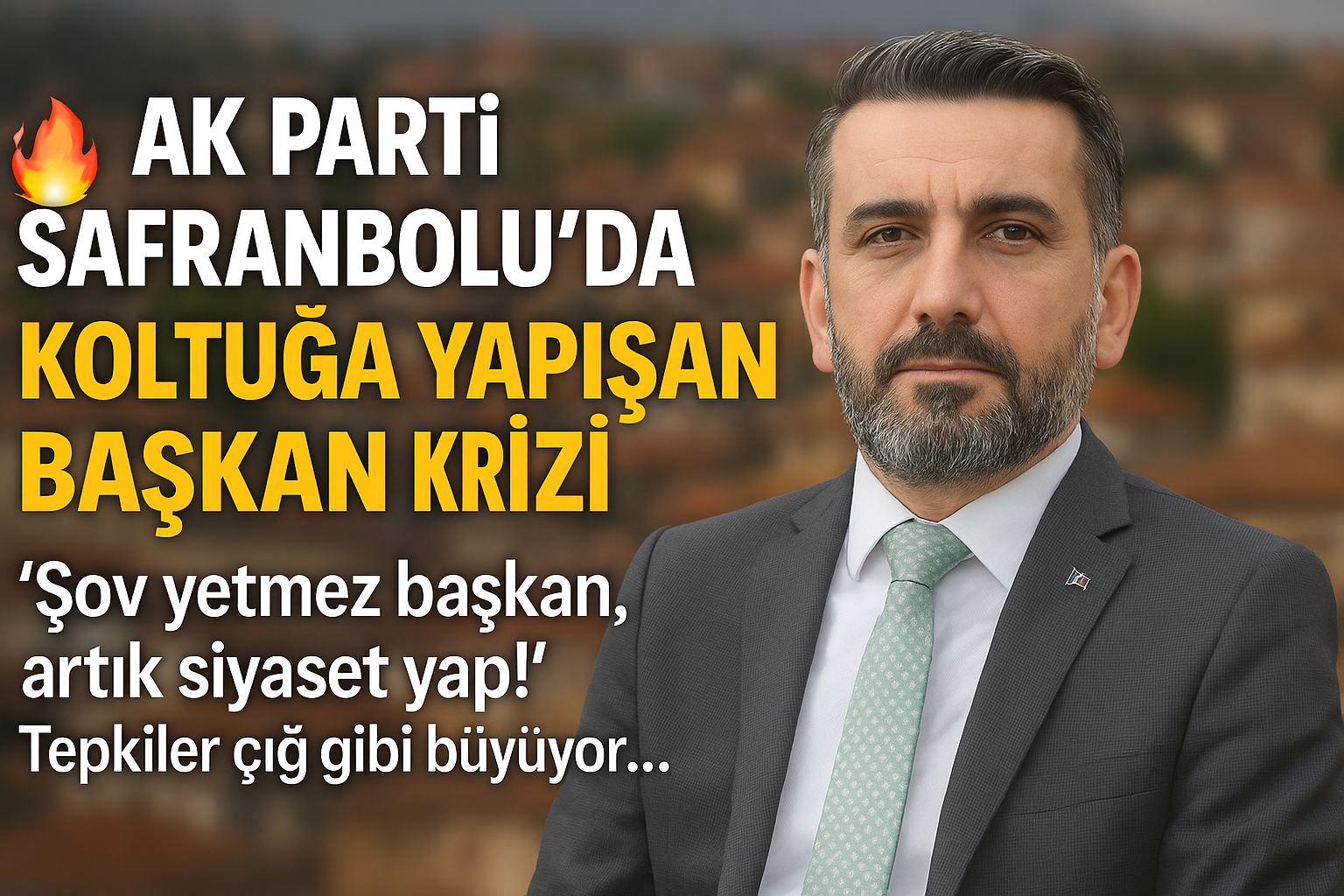 Safranbolu’da AK Parti teşkilatı adeta kaynıyor! İlçe Başkanı Yasin Aydın,