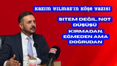Ne Dediysek O Geçtiğimiz günlerde kaleme aldığım yazıda bazı önemli