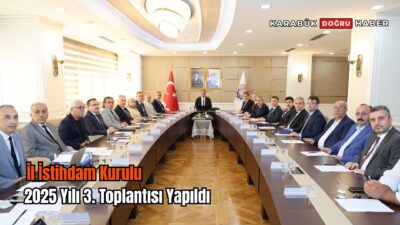 İl İstihdam ve Mesleki Eğitim Kurulu Toplantısı Vali Mustafa Yavuz