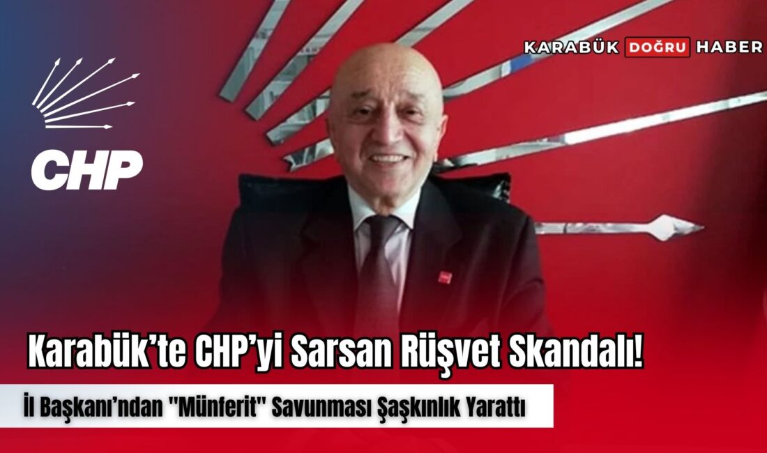 Karabük’te gündeme bomba gibi düşen rüşvet iddiaları siyaset arenasında taşları