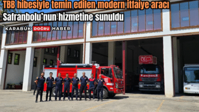 Safranbolu Belediyesi İtfaiye Müdürlüğü’nün araç filosu, Türkiye Belediyeler Birliği (TBB)