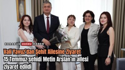 Vali Mustafa Yavuz ve Eşi Süreyya Yavuz 15 Temmuz Şehidi