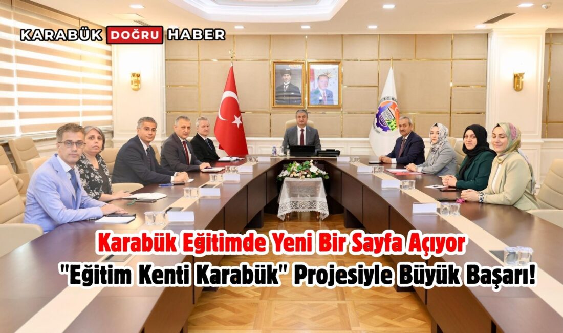 Karabük’te 1,5 yıl önce hayata geçirilen “Eğitim Kenti Karabük Projesi”nin