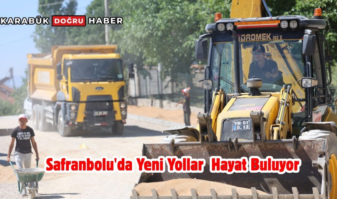 Safranbolu Belediyesi Fen İşleri Müdürlüğü ekipleri, Tokatlı Caddesi ile Şimşek