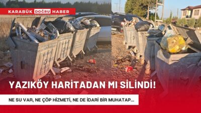 Muz Cumhuriyetine Bağlı Yazıköy! Geçtiğimiz günlerde gündeme taşıdığımız “Yazıköy susuz,