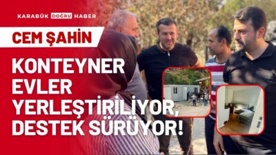 Milletvekili Şahin: “Devletimiz tüm imkânlarıyla sahada, yaraları birlikte saracağız.” AK