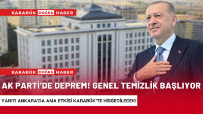 AK Parti’de Deprem! Cumhurbaşkanı Erdoğan Düğmeye Bastı: “Genel Temizlik” Başlıyor