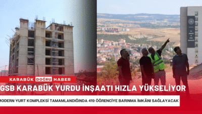 Modern yurt kompleksi tamamlandığında 419 öğrenciye barınma imkânı sağlayacakGençlik ve