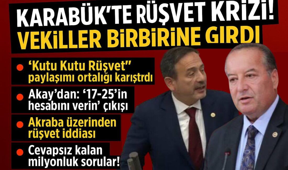 Karabük Milletvekili Cevdet Akay ile AK Parti Karabük Milletvekili Ali