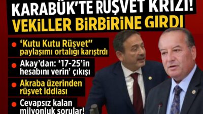 Karabük Milletvekili Cevdet Akay ile AK Parti Karabük Milletvekili Ali