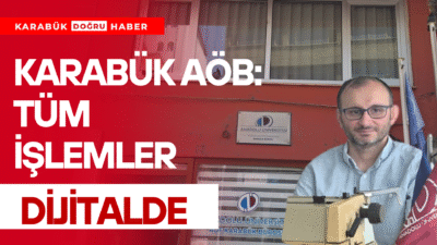 Karabük Açıköğretim Bürosu Yöneticisi Serdar Kaya, Anadolu Üniversitesi Açıköğretim Sistemi’nde