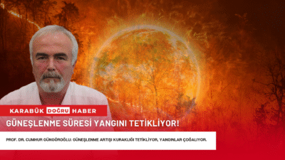 Karabük Üniversitesi öğretim üyesi Prof. Dr. Cumhur Güngöroğlu, Türkiye’de artan