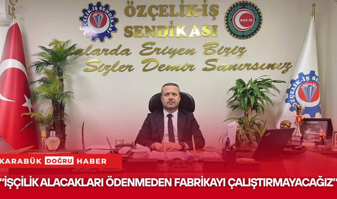 Karabük’te demir çelik sektöründe önemli bir yer tutan Alter Demir