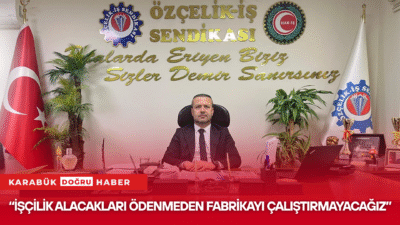 Karabük’te demir çelik sektöründe önemli bir yer tutan Alter Demir