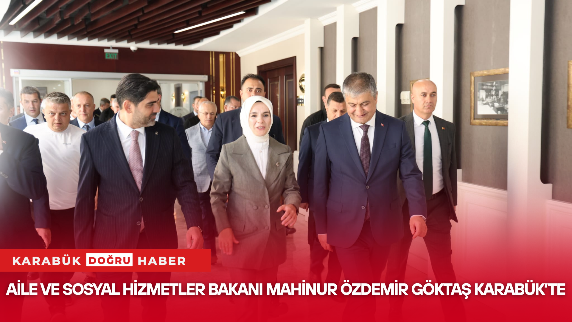 Aile ve Sosyal Hizmetler Bakanı Mahinur Özdemir Göktaş, bir dizi