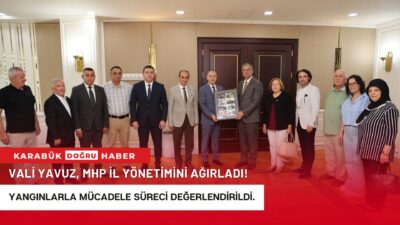 Karabük Valisi Mustafa Yavuz, Milliyetçi Hareket Partisi (MHP) Karabük İl