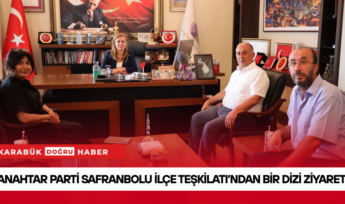 Anahtar Parti Safranbolu İlçe Başkanı Nebi Delibaş, Kadın Kolları Başkanı