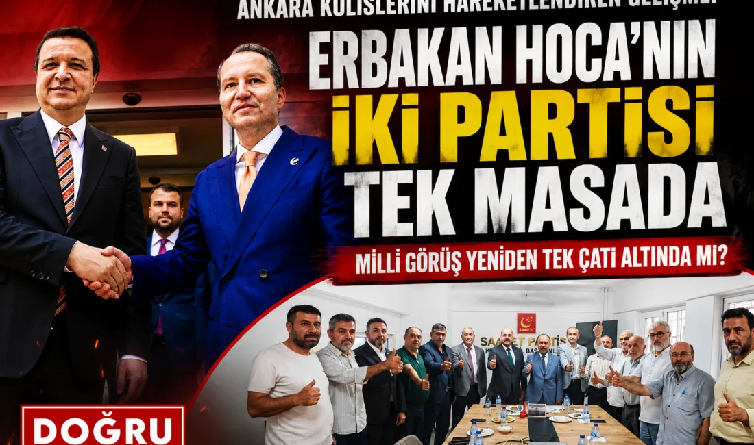 KARABÜK’TEKİ O FOTOĞRAFIN ANLAMI BUGÜN DAHA İYİ ANLAŞILIYOR! MİLLİ GÖRÜŞ YENİDEN TEK ÇATI ALTINDA MI TOPLANIYOR? Karabük’te bir